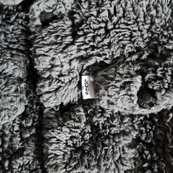 EUC Fuzzy Levi Jacket (Gray) - Picture 5 of 6